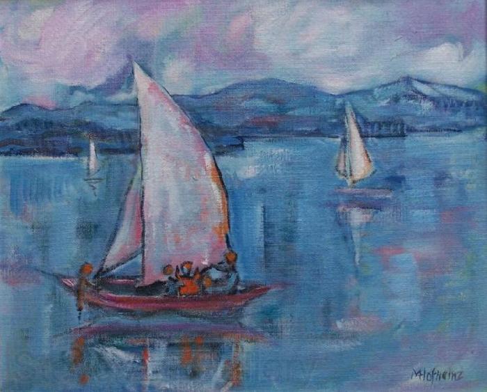 unknow artist Lake Constance Germany oil painting art